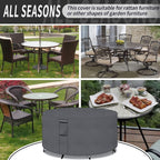 Garden Heavy Duty Table Covers Round with Air