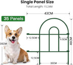 Garden Home 0.65mx25m Border Fence 3.5MM Wire Diameter