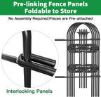 Garden Home 0.65mx25m Border Fence 3.5MM Wire Diameter