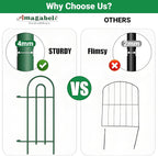 Garden Home 0.65mx25m Border Fence 3.5MM Wire Diameter