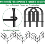 Garden Home 0.65mx25m Border Fence 3.5MM Wire Diameter