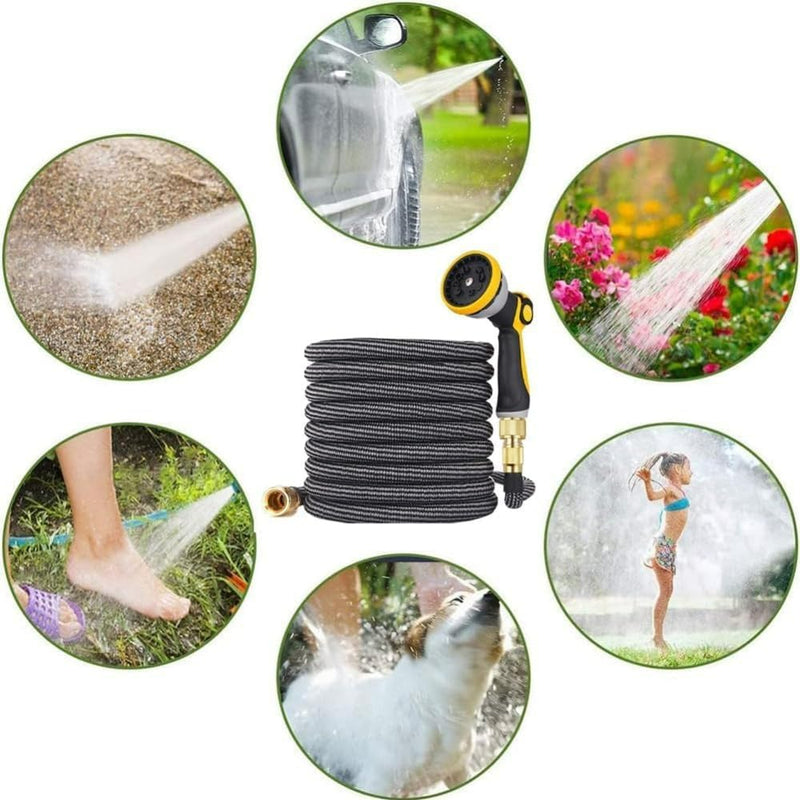 Expandable Garden Hose Leak-Proof Retractable