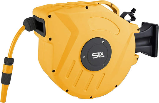Garden Hose Pipe 20m Wall Mounted Reel Auto