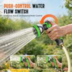 Garden Hose Reel 2-In-1 Wall Mounted Portable Auto