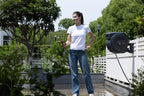 Garden Hose Reel Kit with Tap Splitter