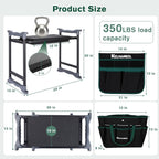 Garden Kneeler and Seat Extra Wide Thick Eva
