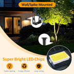 Garden Lights Mains 27m 8-In-1 LED