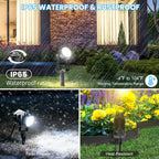 Garden Lights Mains Powered with Timer and Photocell (8 Pack)