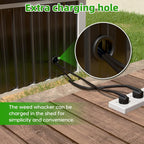 Garden Robot Lawnmower Garage H62cmxw90.5cmxd88.8CM