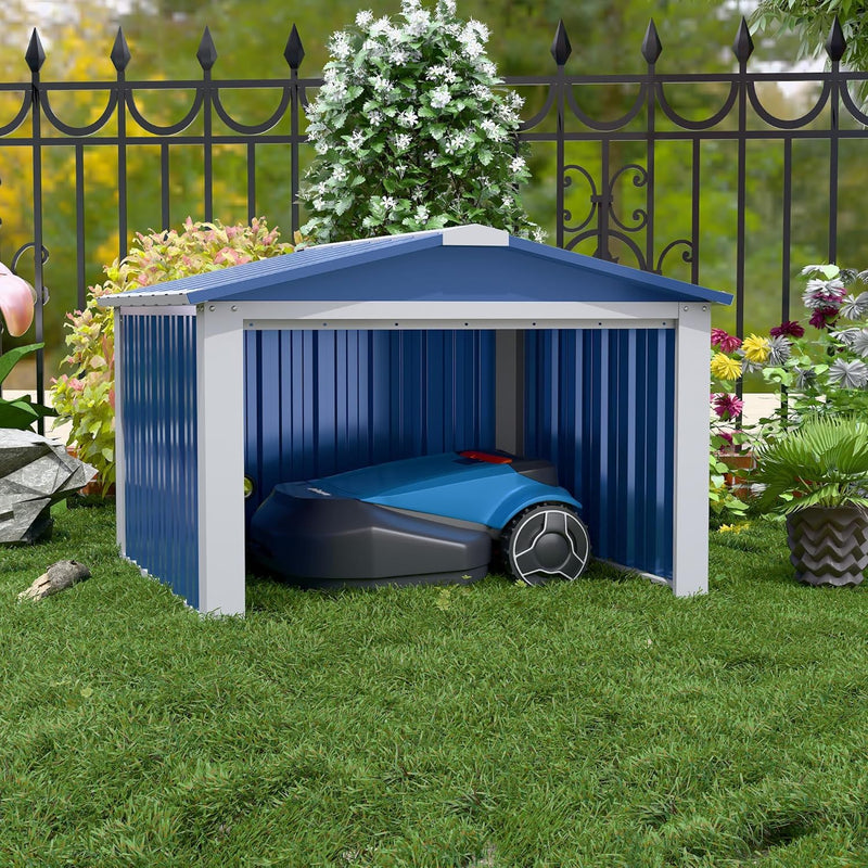 Garden Robot Lawnmower Garage H62cmxw90.5cmxd88.8CM