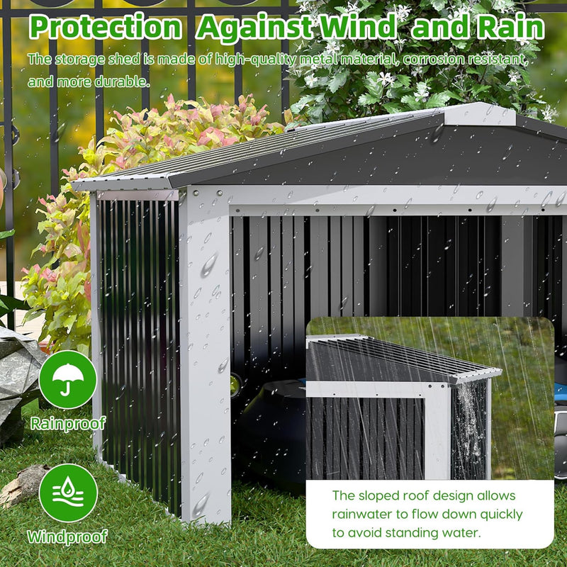 Garden Robot Lawnmower Garage H62cmxw90.5cmxd88.8CM