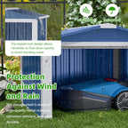 Garden Robot Lawnmower Garage H62cmxw90.5cmxd88.8CM