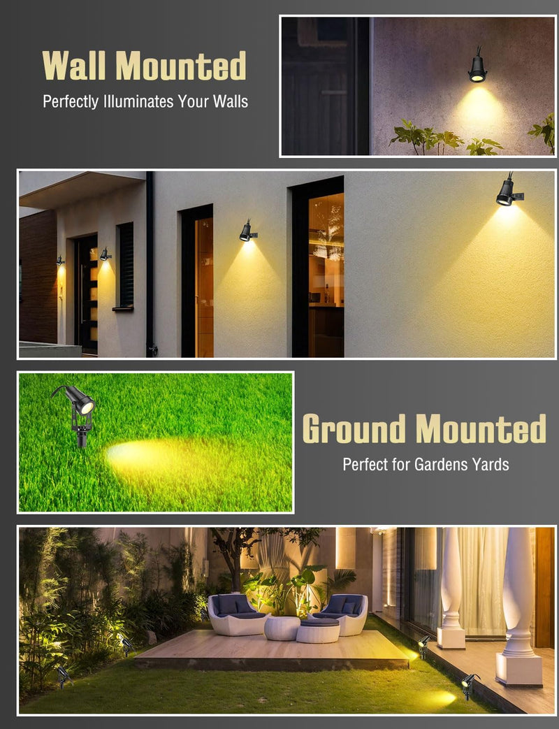 Garden Spot Lights 8 in 1 27m 88.58FT