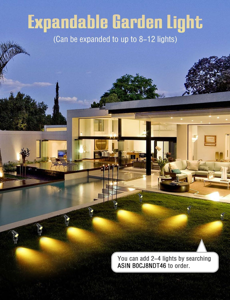 Garden Spot Lights 8 in 1 27m 88.58FT