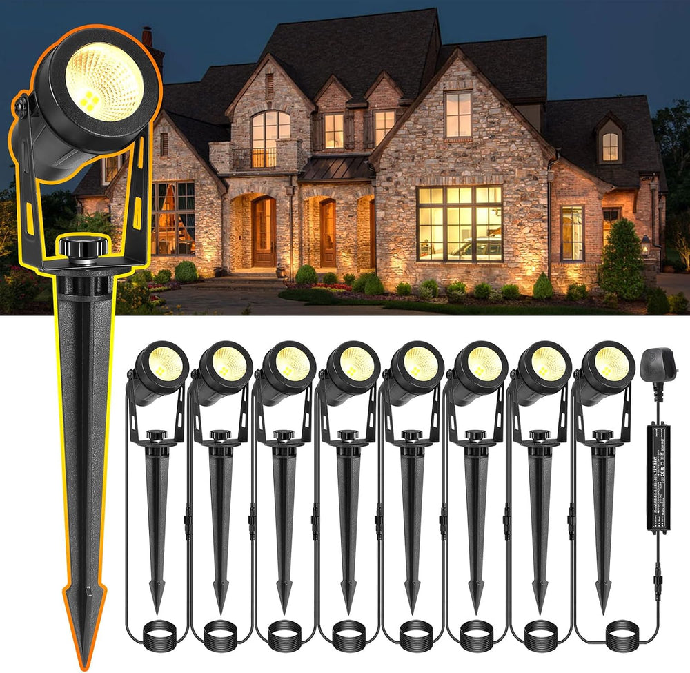 Garden Spot Lights 8 in 1 27m 88.58FT