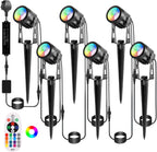 Garden Spotlights Mains Colour Changing