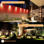 Garden Spotlights Mains Colour Changing