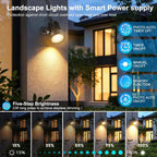 Garden Spotlights Mains Powered with Transformer (6 Pack)
