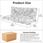 Garden Swing Cushions 3 Seater Waterproof Bench Cushion