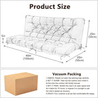 Garden Swing Cushions 3 Seater Waterproof Bench Cushion