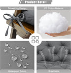 Garden Swing Cushions 3 Seater Waterproof Bench Cushion