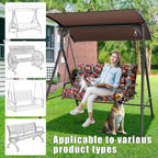 Garden Swing Cushions 3 Seater Waterproof Bench Cushion