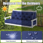 Garden Swing Cushions 3 Seater Waterproof Bench Cushion