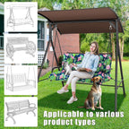 Garden Swing Cushions 3 Seater Waterproof Bench Cushion