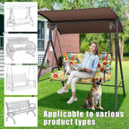 Garden Swing Cushions 3 Seater Waterproof Bench Cushion