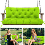 Garden Swing Cushions 3 Seater Waterproof Bench Cushion
