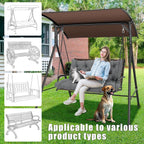 Garden Swing Cushions 3 Seater Waterproof Bench Cushion