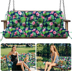 Garden Swing Cushions 3 Seater Waterproof Bench Cushion