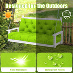 Garden Swing Cushions 3 Seater Waterproof Bench Cushion
