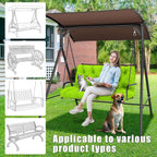 Garden Swing Cushions 3 Seater Waterproof Bench Cushion