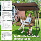 Garden Swing Cushions 3 Seater Waterproof Bench Cushion