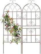 Garden Trellis 150 X 50CM Metal Support (Set of 2)