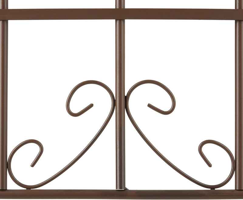 Garden Trellis 179 X 52CM Metal Support (Set of 2)