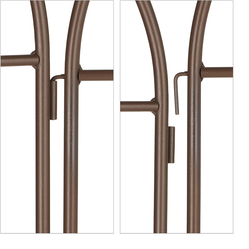 Garden Trellis 179 X 52CM Metal Support (Set of 2)