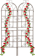 Garden Trellis 179 X 52CM Metal Support (Set of 2)