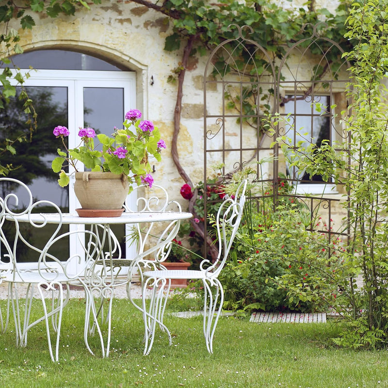 Garden Trellis 179 X 52CM Metal Support (Set of 2)
