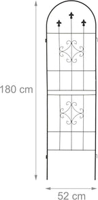 Garden Trellis 180 X 50CM Metal Support (Set of 2)