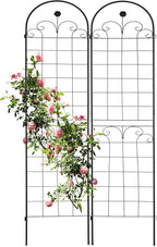 Garden Trellis 180 X 50CM Metal Support (Set of 2)