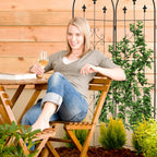 Garden Trellis 180 X 50CM Metal Support (Set of 2)