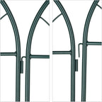 Garden Trellis 220 X 50CM Metal Support (Set of 2)