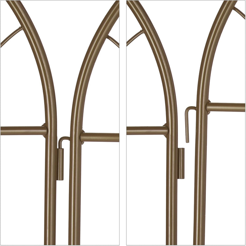 Garden Trellis 220 X 52CM Metal Support (Set of 2)