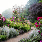 Garden Trellis 220 X 52CM Metal Support (Set of 2)