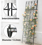 Garden Trellis for Climbing Plants (2 Pack)