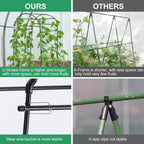 Garden Trellis for Climbing Plants Metal Arch Cucumber