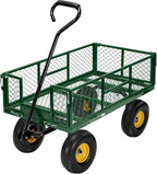 Garden Trolley 400KG Capacity Rotatable Handle Wagon Cart