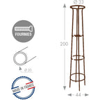 Garden Windmill Louis Column Corset Evas Neck 200CM
